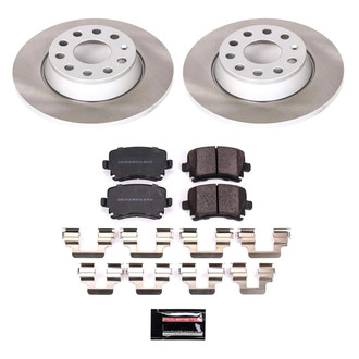 PowerStop® - Semi Coated Rear Disc Brake Kit