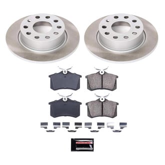 PowerStop® - Semi Coated Rear Disc Brake Kit