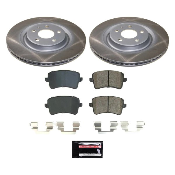  PowerStop® - Semi Coated Rear Disc Brake Kit