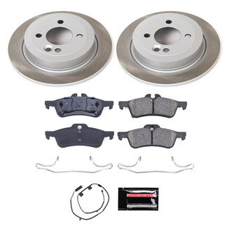 PowerStop® - Semi Coated Rear Disc Brake Kit