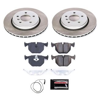 PowerStop® - Semi Coated Rear Disc Brake Kit