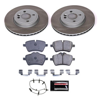 PowerStop® - Semi Coated Front Disc Brake Kit