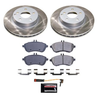 PowerStop® - Semi Coated Front Disc Brake Kit