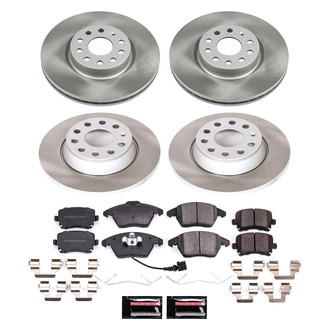 PowerStop® - Semi Coated Disc Brake Kit
