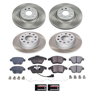 PowerStop® - Semi Coated Disc Brake Kit