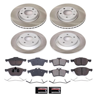 PowerStop® - Semi Coated Disc Brake Kit