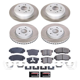 PowerStop® - Semi Coated Disc Brake Kit