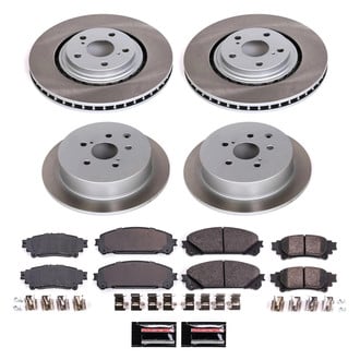 PowerStop® - Semi Coated Disc Brake Kit