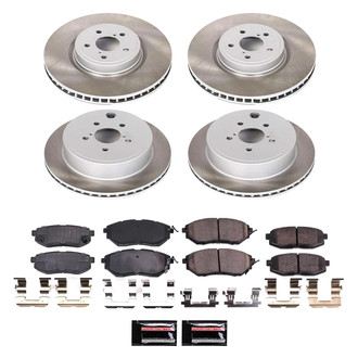 PowerStop® - Semi Coated Disc Brake Kit
