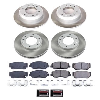 PowerStop® - Semi Coated Front and Rear Disc Brake Kit
