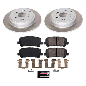 PowerStop® - Semi Coated Rear Disc Brake Kit