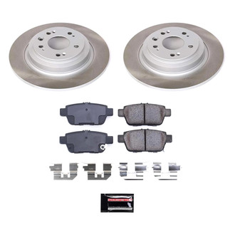 PowerStop® - Semi Coated Rear Disc Brake Kit