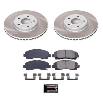 PowerStop® - Semi Coated Front Disc Brake Kit