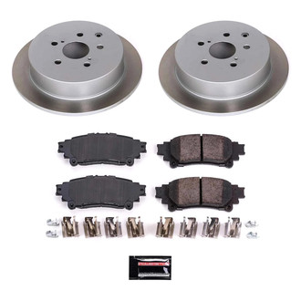 PowerStop® - Semi Coated Rear Disc Brake Kit