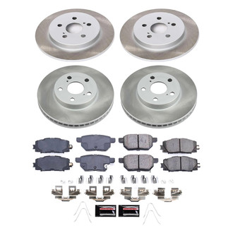 PowerStop® - Semi Coated Disc Brake Kit