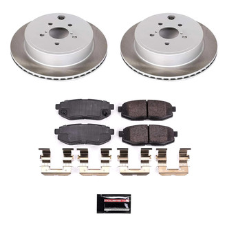 PowerStop® - Semi Coated Rear Disc Brake Kit