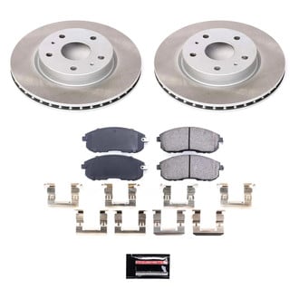 PowerStop® - Semi Coated Front Disc Brake Kit