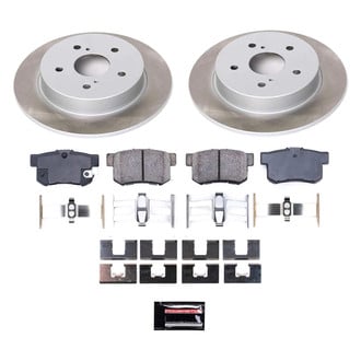 PowerStop® - Semi Coated Rear Disc Brake Kit