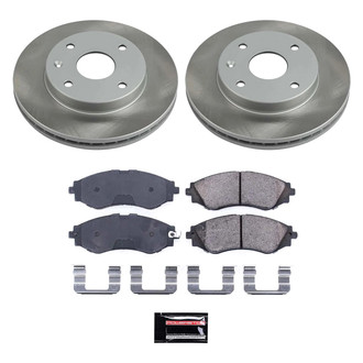 PowerStop® - Semi Coated Front Disc Brake Kit