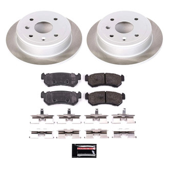 PowerStop® - Semi Coated Rear Disc Brake Kit