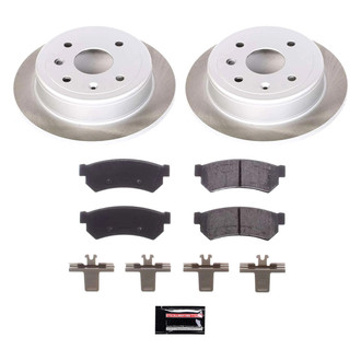 PowerStop® - Semi Coated Rear Disc Brake Kit