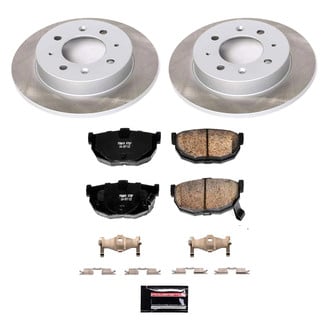 PowerStop® - Semi Coated Rear Disc Brake Kit