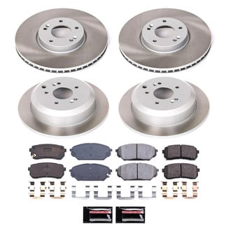 PowerStop® - Semi Coated Disc Brake Kit