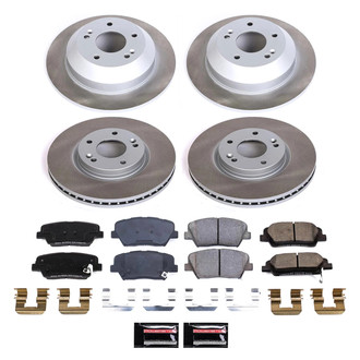 PowerStop® - Semi Coated Disc Brake Kit