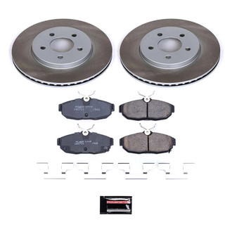 PowerStop® - Semi Coated Rear Disc Brake Kit