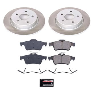PowerStop® - Semi Coated Rear Disc Brake Kit