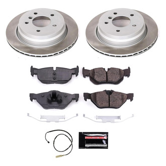 PowerStop® - Semi Coated Rear Disc Brake Kit
