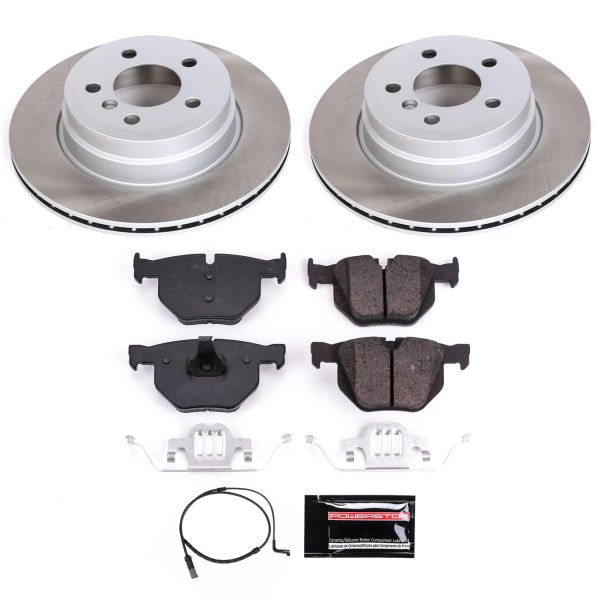  PowerStop® - Semi Coated Rear Disc Brake Kit