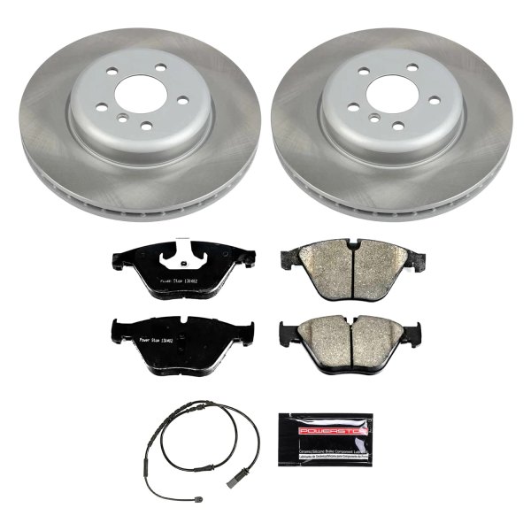  PowerStop® - Semi Coated Front Disc Brake Kit