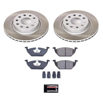 PowerStop® - Semi Coated Front Disc Brake Kit