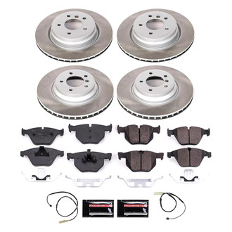 PowerStop® - Semi Coated Front and Rear Disc Brake Kit