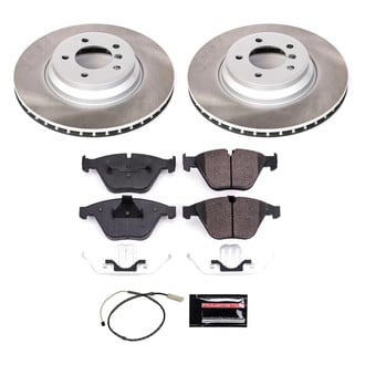 PowerStop® - Semi Coated Front Disc Brake Kit