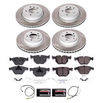 PowerStop® - Semi Coated Front and Rear Disc Brake Kit