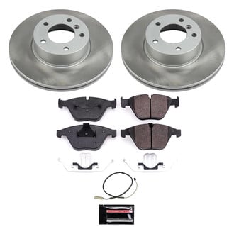 PowerStop® - Semi Coated Front Disc Brake Kit