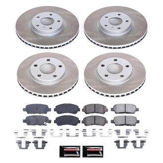 PowerStop® - Semi Coated Disc Brake Kit