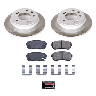 PowerStop® - Semi Coated Rear Disc Brake Kit