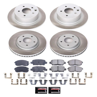 PowerStop® - Semi Coated Disc Brake Kit