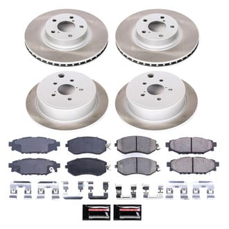 PowerStop® - Semi Coated Disc Brake Kit