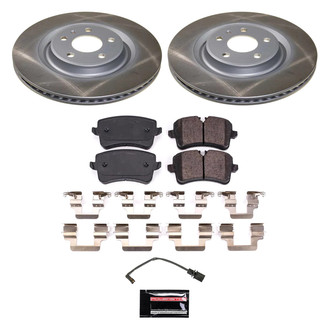 PowerStop® - Semi Coated Rear Disc Brake Kit
