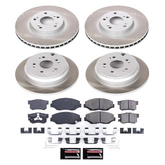 PowerStop® - Semi Coated Front and Rear Disc Brake Kit