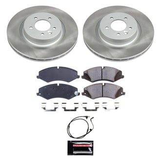 PowerStop® - Semi Coated Front Disc Brake Kit