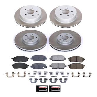 PowerStop® - Semi Coated Disc Brake Kit
