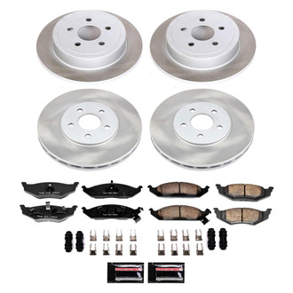 PowerStop® - Semi Coated Disc Brake Kit