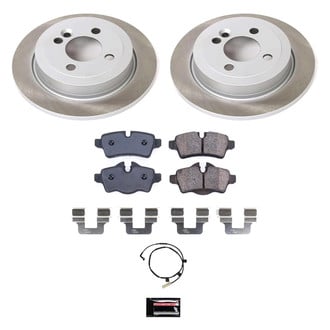 PowerStop® - Semi Coated Rear Disc Brake Kit