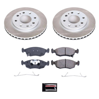 PowerStop® - Semi Coated Front Disc Brake Kit