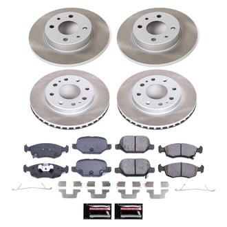 PowerStop® - Semi Coated Disc Brake Kit